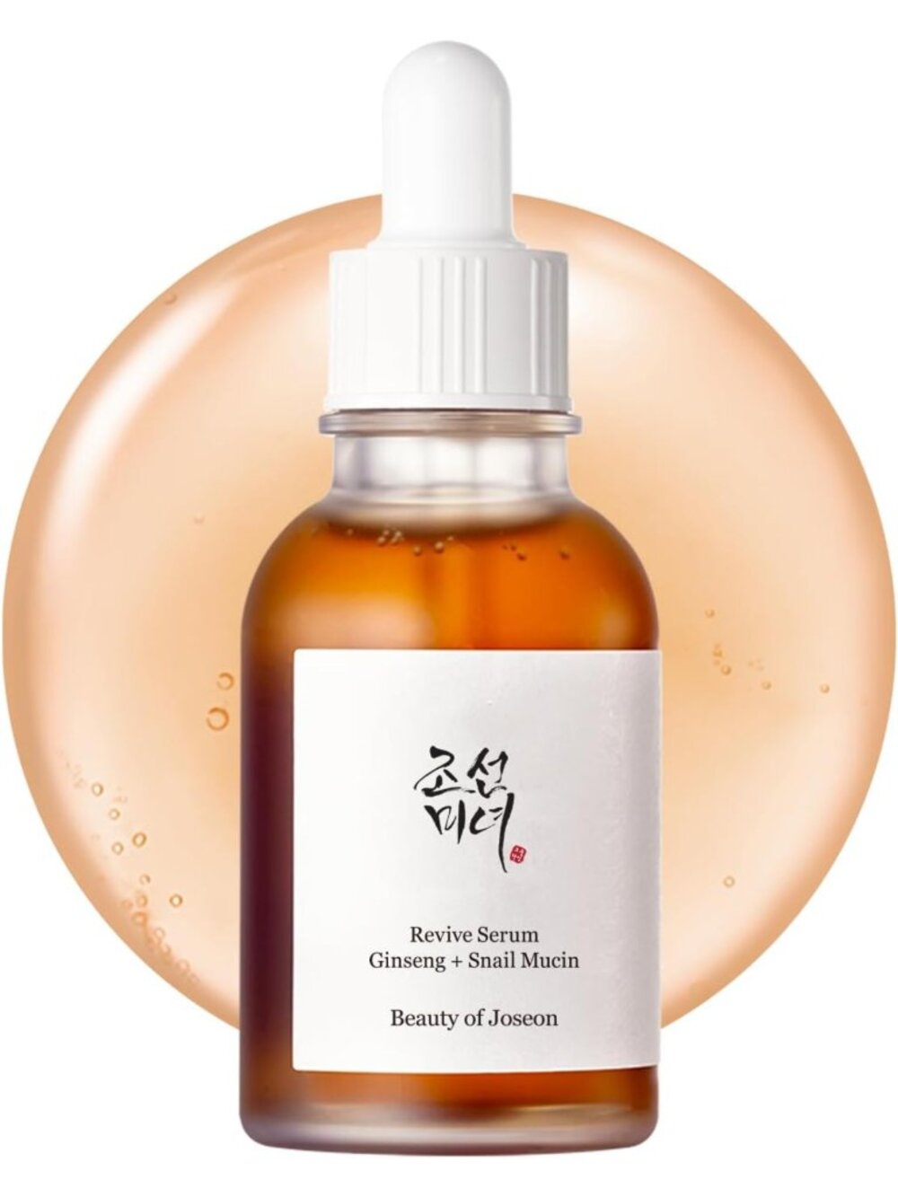 Revive Snail Mucin Ginseng Serum - Hydrating Peptide Moisturizer for Dark Spots
